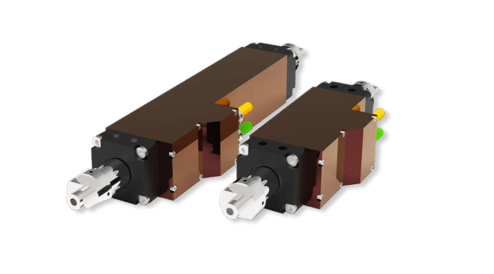 Actionneurs linéaires compacts en aluminium étanche ISO IP69K de NiLAB