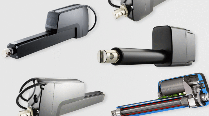 Vérins électriques Electrak HD Thomson : Actionneurs linéaires haute performance avec électronique embarquée.