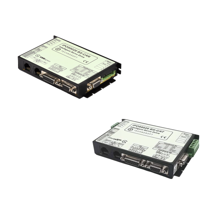 Micro-variateurs intelligents iPOS8020 BX-CAN et iPOS8020 BX-CAT de Technosoft
