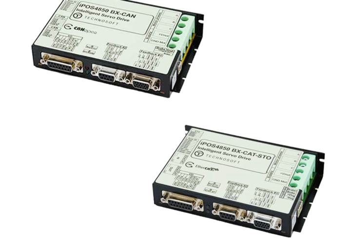 iPOS4850 BX-CAN et BX-CAT de Technosoft