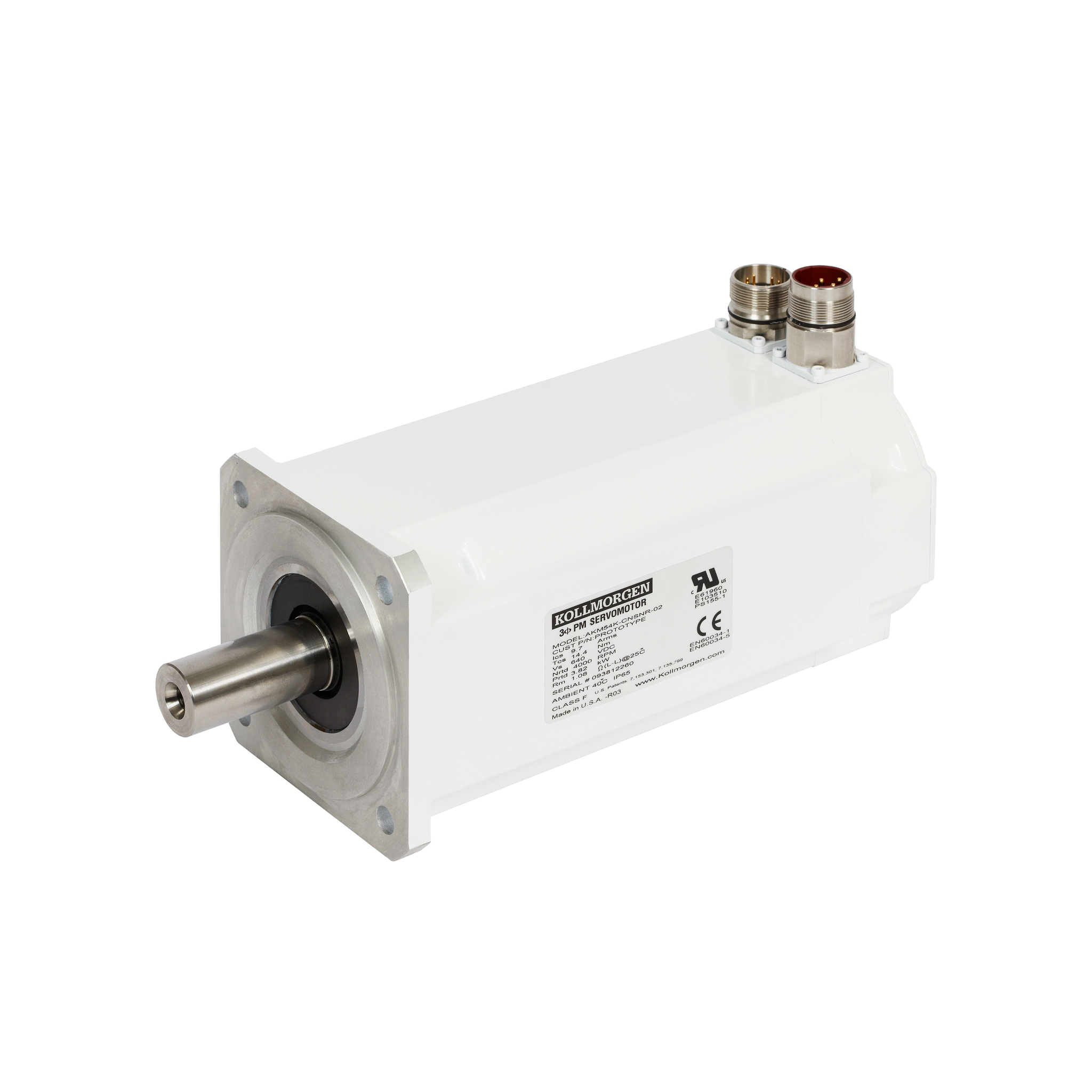 Servomoteur brushless série AKM™ Washdown et Washdown Food de Kollmorgen