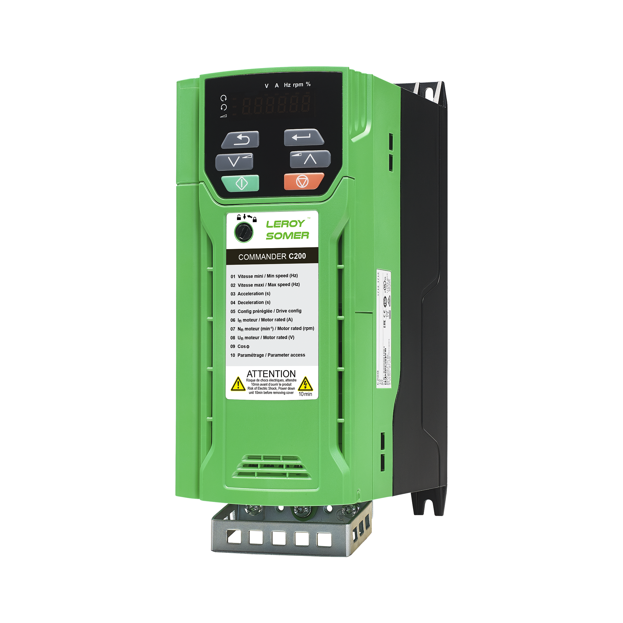 Variateur de vitesse Commander C200 - Leroy Somer - Nidec