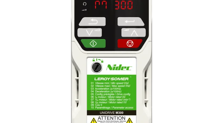 Variateur asynchrone Unidrive M300 de Nidec Leroy Somer