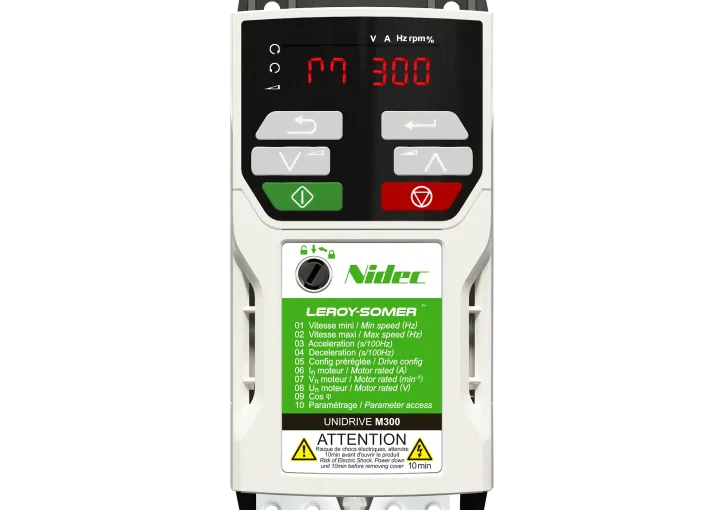 Variateur asynchrone Unidrive M300 de Nidec Leroy Somer
