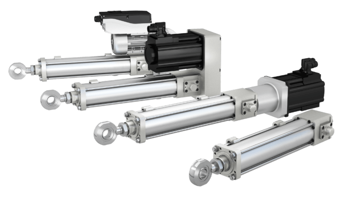 Vérins électriques haute performance (vis à rouleaux) LEMC d'Ewellix